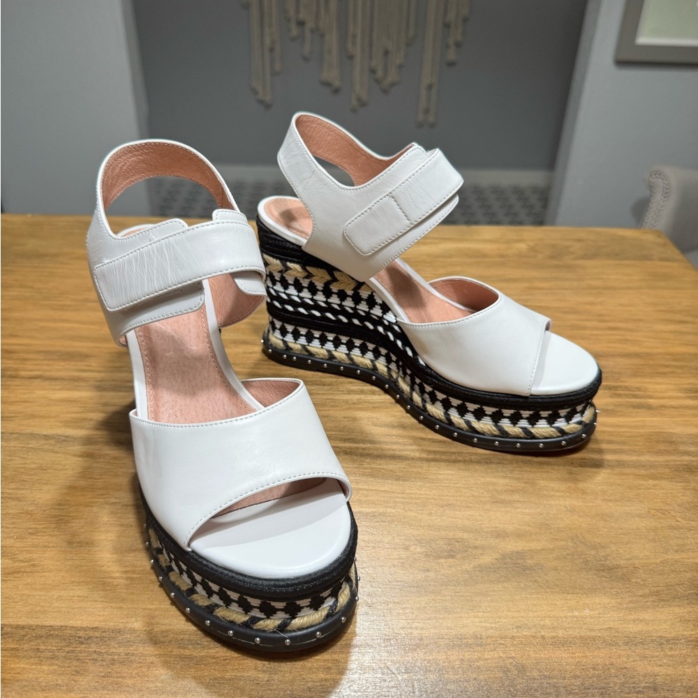 Caslon | Nordstrom - black and white wedge Espadrilles